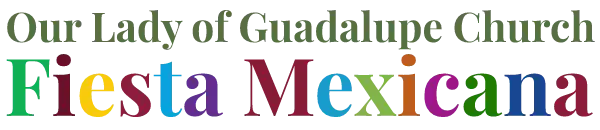OLG Church Fiesta Mexicana Logo in multi colors