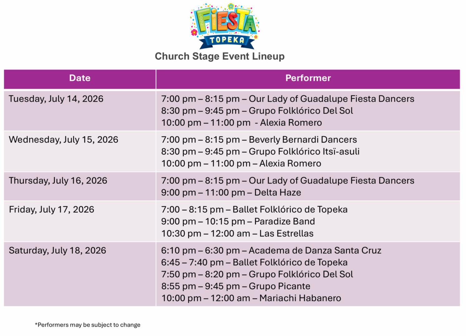 Church Stage Entertainment v2